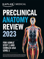 Preclinical Anatomy Review 2023: For USMLE Step 1 and COMLEX-USA Level 1