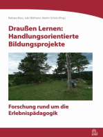 Draußen Lernen: Handlungsorientierte Bildungsprojekte: Forschung rund um die Erlebnispädagogik