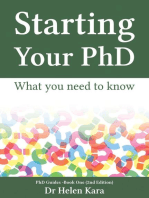 Starting Your PhD: PhD Knowledge, #1