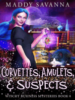 Corvettes, Amulets, & Suspects: Witchy Business Mysteries, #4