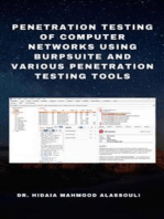 Penetration Testing of Computer Networks Using BurpSuite and Various Penetration Testing Tools