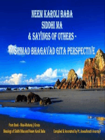 Neem Karoli Baba, Siddhi Ma & Sayings Of Others - A Śrīmad Bhagavad Gita Perspective
