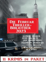 Die Februar Thriller Bibliothek 2023 - 11 Krimis im Paket