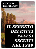 Il segreto dei fatti palesi seguiti nel 1859