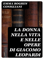 La donna nella vita e nelle opere di Giacomo Leopardi