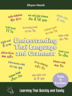Understanding Thai Language and Grammar: Learning Thai Quickly and Easily