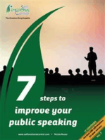 7 Steps to improve your public speaking