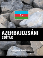 Azerbajdzsáni szótár: Témaalapú megközelítés
