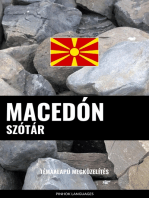 Macedón szótár: Témaalapú megközelítés