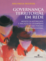 Governança Territorial em Rede: Medição da notoriedade e avaliação do desempenho de uma parceria interorganizacional