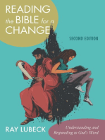 Reading the Bible for a Change, Second Edition: Understanding and Responding to God's Word