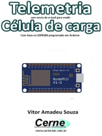 Telemetria Com Envio De E-mail Para Medir Célula De Carga Com Base No Esp8266 Programado Em Arduino