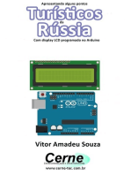 Apresentando Alguns Pontos Turísticos Da Rússia Com Display Lcd Programado No Arduino