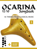 Ocarina 12/10 Songbook - 41 Themes from Classical Music: Ocarina Songbooks