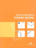 Modelos Operacionais Aplicados de Economia Regiona
