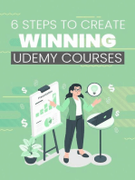 6 Steps To Create Winning Udemy Course