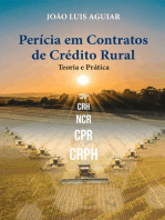 Perícia Em Contratos De Crédito Rural