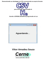 Desenvolvendo Um Datalogger Em Vb E Armazenando No Arquivo Formato Csv Para Monitorar Concentração De H2 Usando O Esp8266 (nodemcu) Programado Em Lua