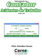 Implementando Um Contador De Acidentes De Trabalho Com O Vb