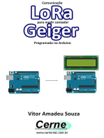 Comunicação Lora Para Medir Contador Geiger Programado No Arduino