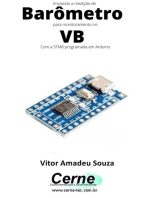 Enviando A Medição De Barômetro Para Monitoramento No Vb Com A Stm8 Programada Em Arduino