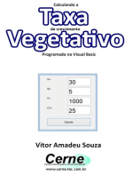 Calculando A Taxa De Crescimento Vegetativo Programado Em Visual Basic