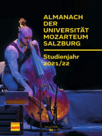 Almanach der Universität Mozarteum Salzburg: Studienjahr 2021/22