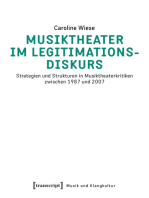 Musiktheater im Legitimationsdiskurs: Strategien und Strukturen in Musiktheaterkritiken zwischen 1987 und 2007