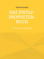 Das Zwölf-Propheten-Buch: am Ende der Sonnenzeiten