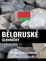 Běloruské Slovníčky: Přístup Založený Na Tématech