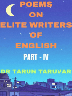 Poems on Elite Writers of English