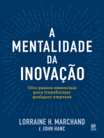 A mentalidade da inovação: Oito passos essenciais para transformar qualquer empresa