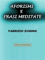 Aforismi e frasi meditate: Terza edizione