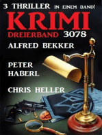 Krimi Dreierband 3078 - 3 Thriller in einem Band!