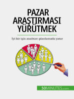 Pazar araştırması yürütmek