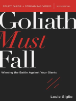 Goliath Must Fall Bible Study Guide plus Streaming Video