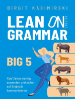 Lean on English Grammar Big 5: Fünf Zeiten richtig anwenden und sicher auf Englisch kommunizieren