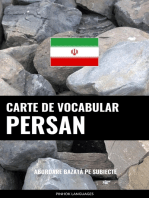 Carte de Vocabular Persan: Abordare Bazată pe Subiecte