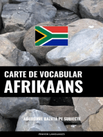 Carte de Vocabular Afrikaans: Abordare Bazată pe Subiecte