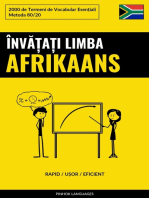 Învățați Limba Afrikaans - Rapid / Ușor / Eficient: 2000 de Termeni de Vocabular Esențiali