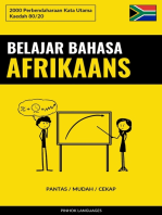 Belajar Bahasa Afrikaans - Pantas / Mudah / Cekap: 2000 Perbendaharaan Kata Utama