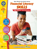 Real World Life Skills - Financial Literacy Skills Gr. 6-12+