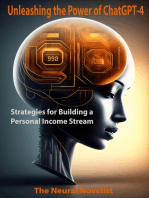 Unleashing the Power of ChatGPT-4: Strategies for Building a Personal Income Stream: Unleashing the Power of ChatGPT-4, #1