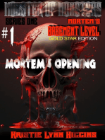 Monster of Monsters: Series One Mortem’s Basement Level #1 Mortem's Opening: Gold Star Edition