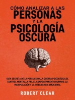 Cómo analizar a las personas y la psicología oscura