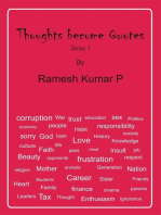 Thoughts become Quotes: Cultural thought, #1