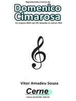 Reproduzindo A Música De Domenico Cimarosa Em Arquivo Wav Com Pic Baseado No Mikroc Pro