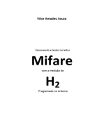 Escrevendo E Lendo No Leitor Mifare Com A Medição De H2 Programado No Arduino