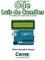 Apresentando Uma Ode De Luís De Camões Com Display Lcd Programado No Arduino