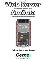 Desenvolvendo Um Web Server Para Monitorar Concentração De Amônia Usando O Esp32 Programado No Arduino